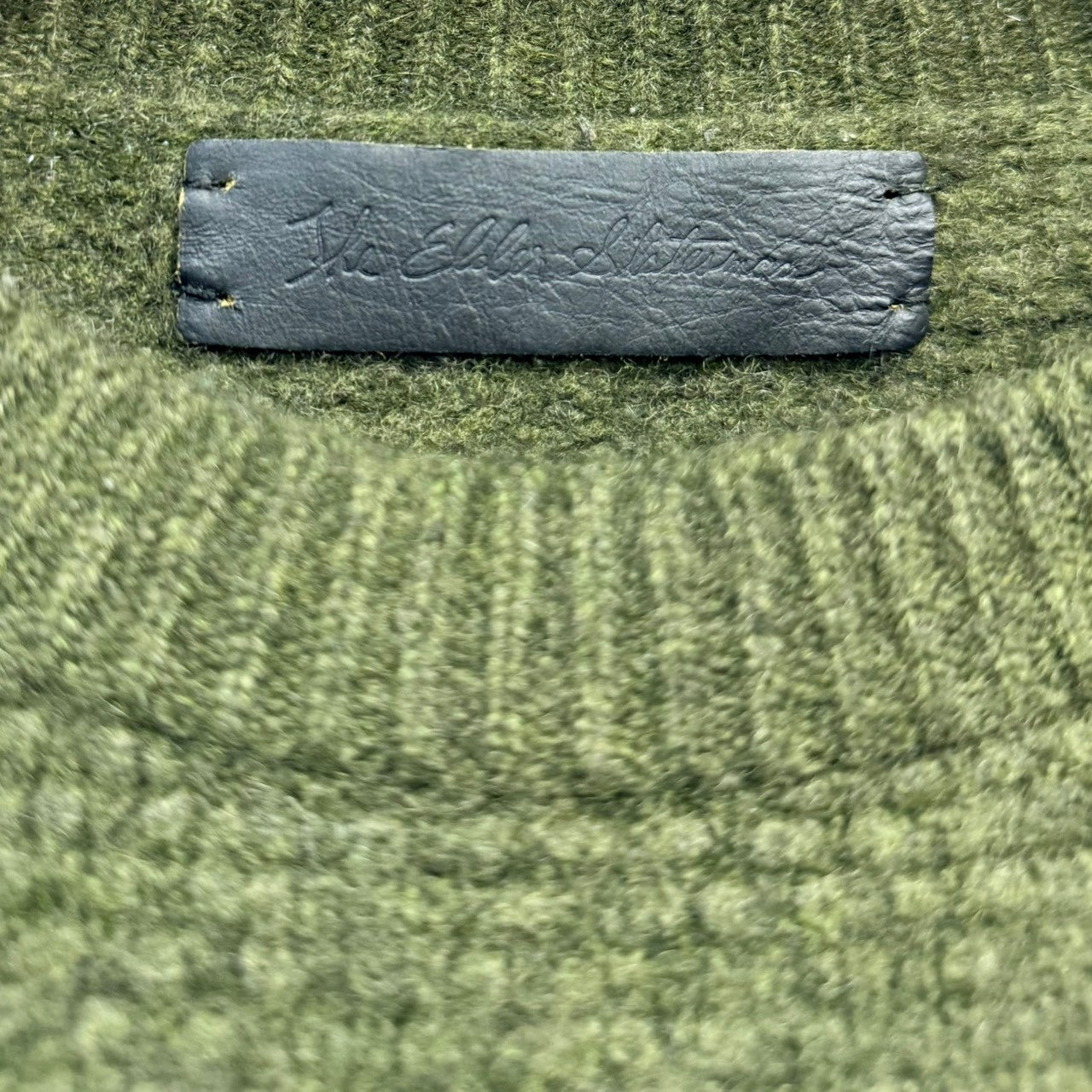 The Elder Statesman ジエルダーステイツマン クロップドカシミヤクルーネックニット XS カーキ 15328 The Elder Statesman ジエルダーステイツマン クロップドカシミヤ