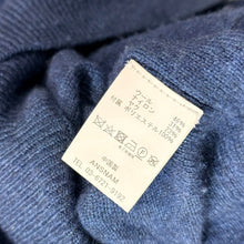 Lade das Bild in den Galerie-Viewer, ANSNAM Riverrun アンスナム Yak Wool Pullover Limited Model ヤクウールニット 3 ブルー 15792
