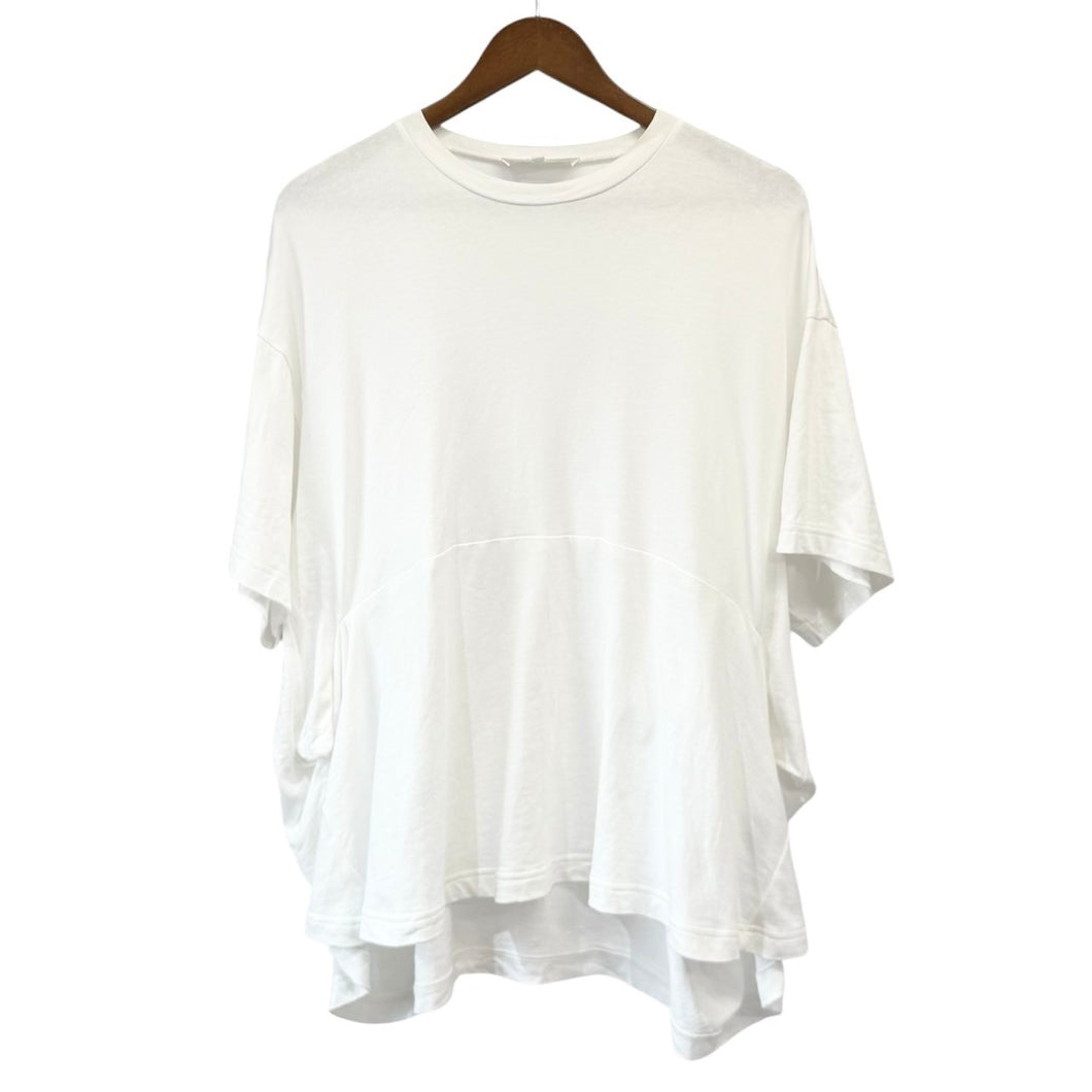 ENFOLD エンフォルド 22SS ハイトソフト天竺立体デザインTシャツ 300FS480-2520 38 ホワイト 14555