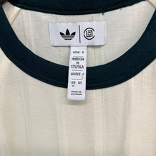 画像をギャラリービューアに読み込む, adidas×CLOT by Edison Chen アディダス エディソンチェン 25SS CLOT RIB TEE リブTシャツ JN7728 L アイボリー 15111
