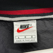 画像をギャラリービューアに読み込む, NIKE ナイキ 銀タグ Vネックプルオーバーナイロンジャケット 古着 14224
