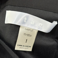 Load image into Gallery viewer, TAO by COMME des GARCONS タオ コムデギャルソン 25SS LOOK11 SAMPLE サンプル チュールデザインコットンスカート TO-S024 1 ブラック 14837
