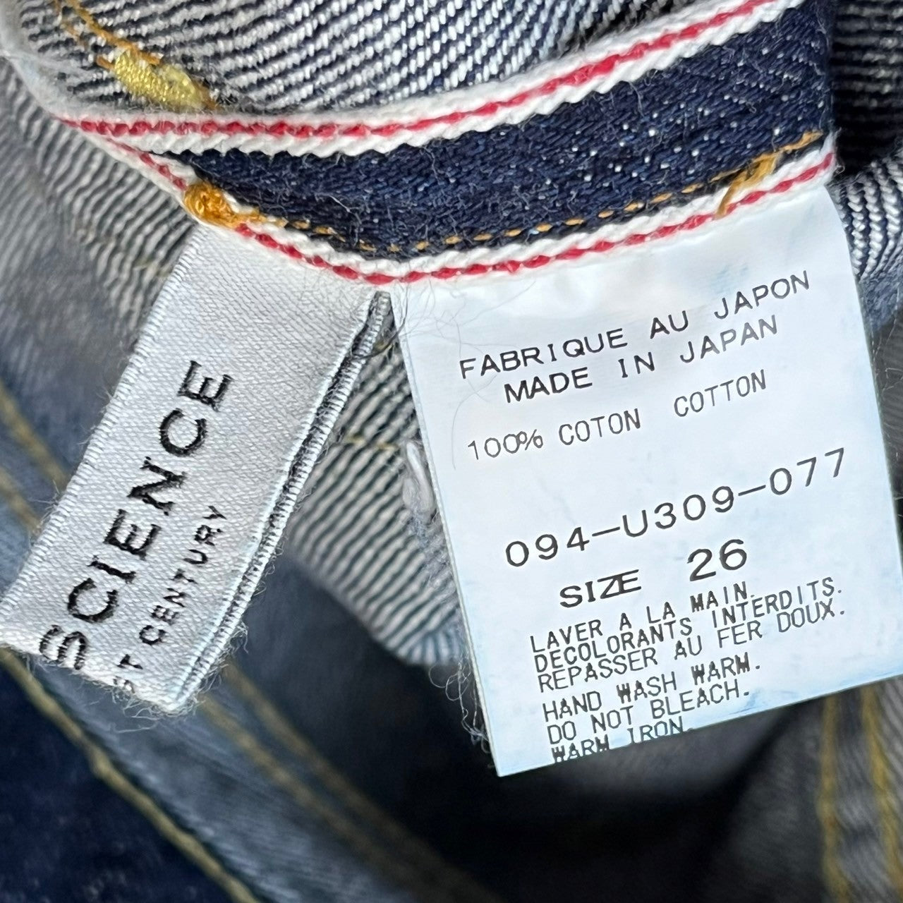 画像をギャラリービューアに読み込む, ARTS&SCIENCE アーツアンドサイエンス Ankle 5 pocket pants アンクル5ポケットデニムパンツ D-02