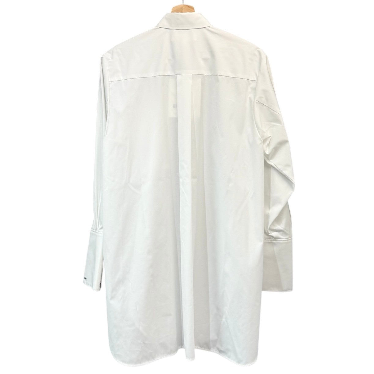 23ss エンフォルド スタンダードシャツ 白 比翼 長袖 mサイズ ENFOLD エンフォルド 23SS STANDARD SHIRT スタンダードシャツ