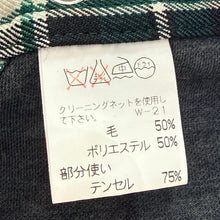 将图片加载到图库查看器，ZUCCA ズッカ 01AW archive マルチボタンチェック柄プリーツスカート M ミックス 15611
