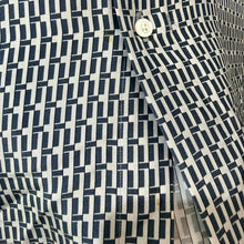 画像をギャラリービューアに読み込む, HEUGN ユーゲン 25SS SHIRT106 Morris PRINT 総柄シルクバンドカラーシャツ 1 ホワイト 15490
