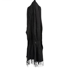 画像をギャラリービューアに読み込む, yohji yamamoto noir ヨウジヤマモトノアール ウールフリンジロングマフラー NV-L02-165 14232
