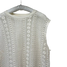画像をギャラリービューアに読み込む, OUR LEGACY アワーレガシー 20SS Box Sleeveless クロシェ編みニットベスト ノースリーブカットソー M2206BO 46 アイボリー 3496
