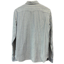 画像をギャラリービューアに読み込む, RRL ダブルアールエル 25SS HARTLEY WS-LONG SLEEVE-SPORT SHIRT ドビーシャンブレーワークシャツ S ブルー 15101
