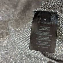 이미지를 갤러리 뷰어에 로드 , DRIES VAN NOTEN ドリスヴァンノッテン 25SS Oversized Metallic Sweater オーバーサイズメタリックニット M シルバー R14728
