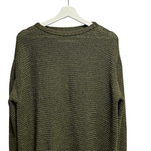 画像をギャラリービューアに読み込む, walenode ウェルノード 21SS linen tape basque sweater リネンテープバスクニットセーター WN21-10SS099-KW
