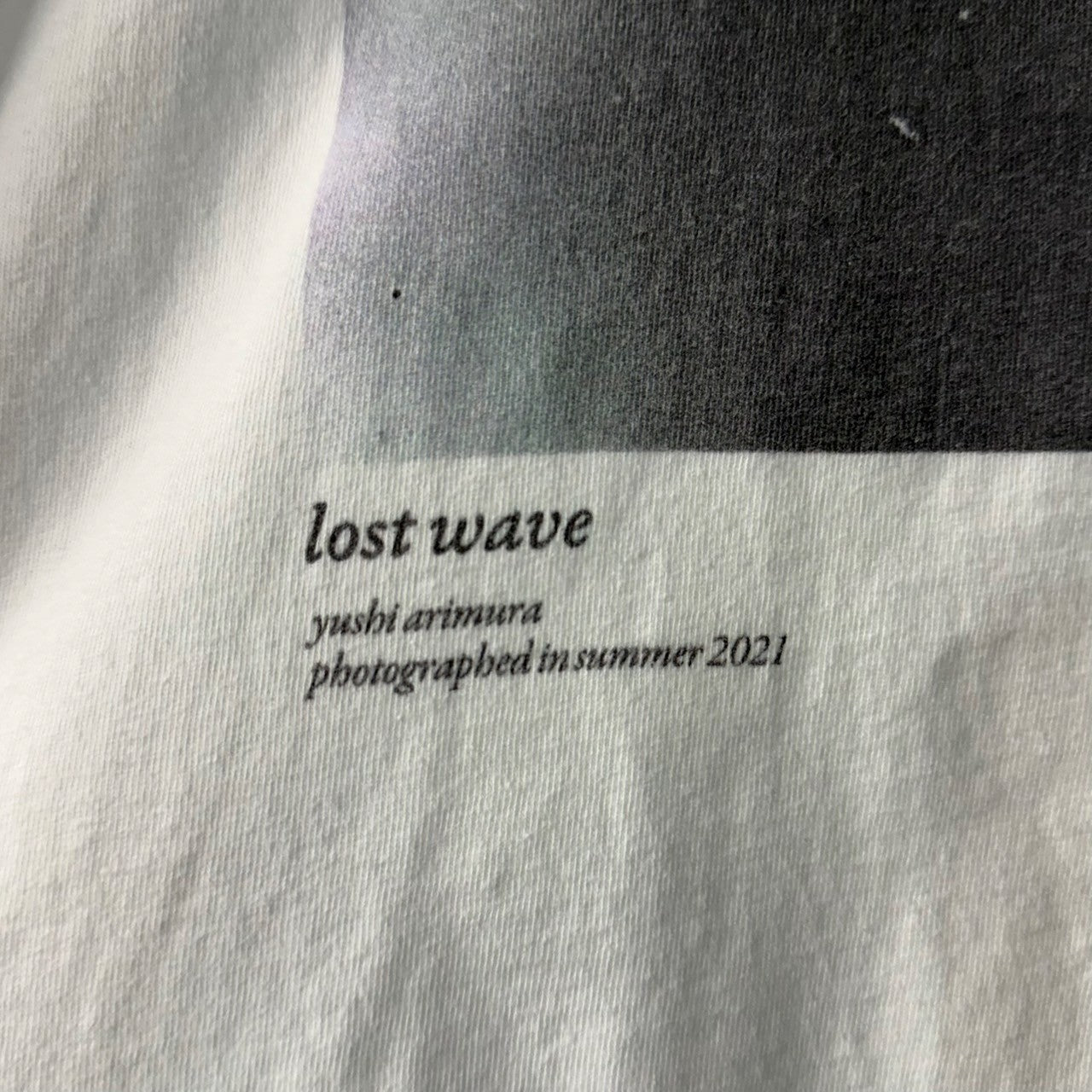 画像をギャラリービューアに読み込む, AROUSAL アローサル 有村勇史 Lost Wave フォトプリントTシャツ 13787