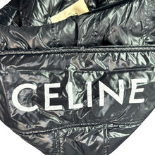 画像をギャラリービューアに読み込む, CELINE セリーヌ 21AW フーデットチェックパデッドシャツジャケット 2W410001O 54 ブラック 15429
