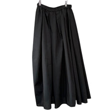 画像をギャラリービューアに読み込む, nagonstans ナゴンスタンス 23SS asymmetry elastic tack skirt タイプライターアシンメトリーゴムタックスカート 470GS931-0970 M ブラック 14536
