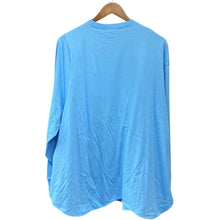 画像をギャラリービューアに読み込む, nagonstans ナゴンスタンス 25SS ソフト天竺アシンメカーブロングスリーブTシャツ 470IS780-0541 M ブルー 15006
