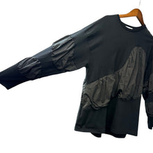 Load image into Gallery viewer, ENFOLD エンフォルド 25AW PUFF-VOLUME LONG-SLEEVE-T-SHIRT ボリュームカットソー 300IA480-1941 38 ブラック 15246
