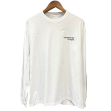 画像をギャラリービューアに読み込む, ENNOY×everyone エンノイ 23SS Recommended Designer 刺繍ロングスリーブTシャツ カットソー SS23BRENCT09NTL ホワイト L 15067
