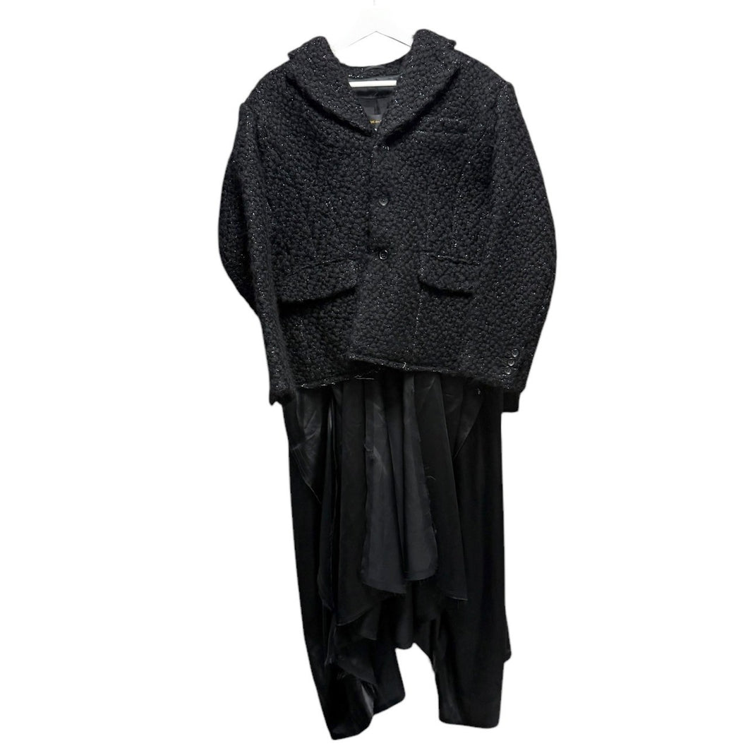 COMME des GARCONS コムデギャルソン 22AW ドッキングレイヤードファンシーツイードジャケット GJ-J035 14220