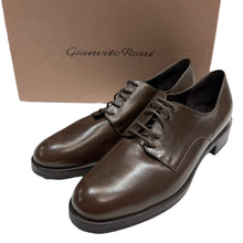 Load image into Gallery viewer, Gianvito Rossi ジャンヴィトロッシ レザープレーントゥシューズ 14515
