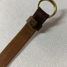 Lade das Bild in den Galerie-Viewer, FERNAND LEATHER フェルナンドレザー ダブルリングレザーベルト 30 ブラウン 15469
