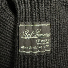 画像をギャラリービューアに読み込む, RAF SIMONS ラフシモンズ 22AW Bulky knit turtle neck cardigan ジップアップニット 14036
