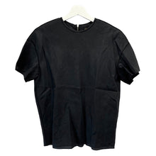 画像をギャラリービューアに読み込む, Drawer ドゥロワー バックジップリネンプルオーバーカットソー Tシャツ ブラウス 6521-299-0379 ブラック 36 3513
