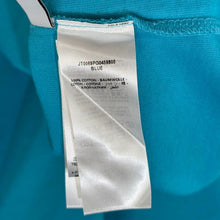 画像をギャラリービューアに読み込む, JW Anderson JWアンダーソン ポルアングラダ Blue Pol Anglada Oversized Printed Rugby Face T-shirt プリントTシャツ 14185
