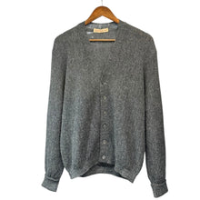 Lade das Bild in den Galerie-Viewer, FANNI LEMMERMAYER for ANATOMICA ファニレママイヤー アナトミカ 1PLY CARDIGAN アルパカカーディガン グレー 15657
