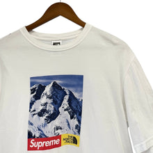 画像をギャラリービューアに読み込む, Supreme×THE NORTH FACE シュプリーム ザノースフェイス 17AW Mountain Tee プリントTシャツ NT81702I 14083
