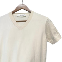 이미지를 갤러리 뷰어에 로드 , JUNYA WATANABE ジュンヤワタナベ 90's コットンVネック半袖ニット JN-100010 AD1997 アイボリー 14998
