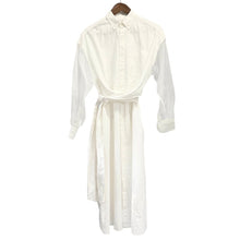 画像をギャラリービューアに読み込む, HYKE ハイク BIOTOP ビオトープ別注 20SS OXFORD SHIRT DRESS オックスフォードシャツドレスワンピース 201-26002 13766
