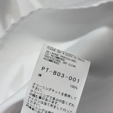 Lade das Bild in den Galerie-Viewer, power of the WHITE yohji yamamoto パワーオブザホワイトヨウジヤマモト P・100/2 BROAD RUFFLE DETAIL SHIRT ラッフルシャツ PT-B03-001 1 ホワイト 15806
