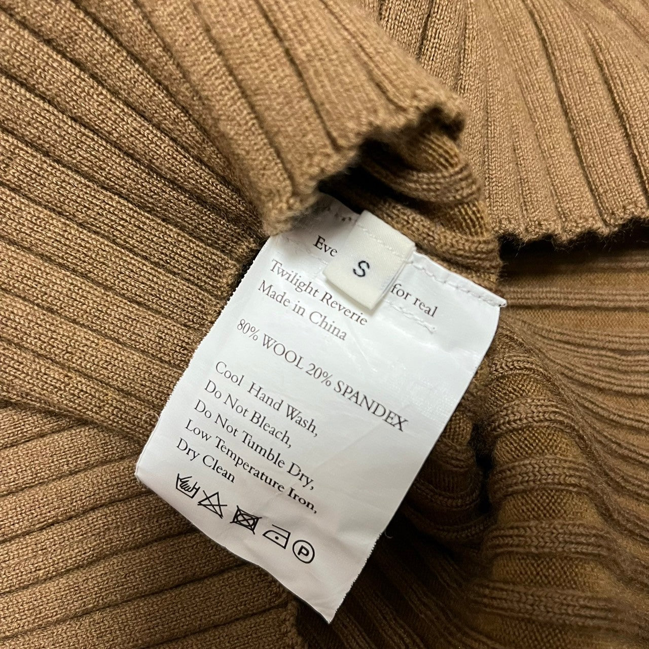 WALES BONNER ウェールズボナー 23AW SHOW KNIT TOP リブ編みタイト 