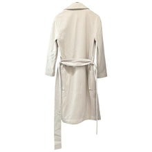 Load image into Gallery viewer, SIMON MILLER サイモンミラー 15AW LOOK14 ピリング加工ローブコート 0 グレー R14418
