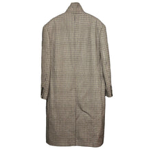 이미지를 갤러리 뷰어에 로드 , CELINE セリーヌ 21AW HIGH NECK COLLAR COAT IN HOUNDSTOOTH WOOL ハイネック千鳥格子コート 2M698562K
