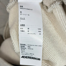将图片加载到图库查看器，ADERERROR アーダーエラー zip hoodie ジップアップスウェットパーカー BMSGFYHD0401OT L グレー 15576
