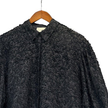 画像をギャラリービューアに読み込む, UNITED ARROWS ユナイテッドアローズ SAMPLE カットジャカード5SLブラウス 半袖シャツ 38 ブラック 15740
