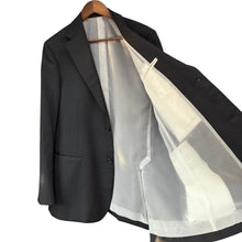 画像をギャラリービューアに読み込む, REVERBERATE リバーバレイト SUIT JACKET ウール2Bテーラードジャケット 38 ブラック 14867
