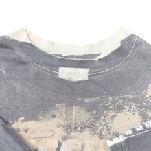 将图片加载到图库查看器，VETEMENTS ヴェトモン Weltschmerz Rammstein Longsleeve T Shirt ラムシュタインカットソー UAH19TR328 S グレー 15430
