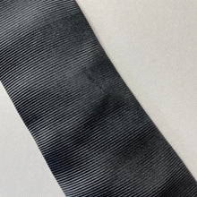 画像をギャラリービューアに読み込む, Dior HOMME ディオールオム シャドウボーダー柄シルクネクタイ ブラック 3530
