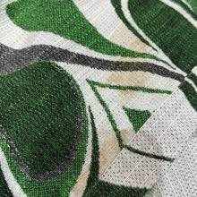 Load image into Gallery viewer, tricot COMME des GARCONS トリココムデギャルソン 90's 総柄ワンショルダーラップスカート TA-02018M M グリーン 14989
