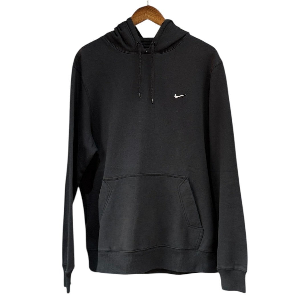 NIKE ナイキ ロゴ刺繍プルオーバーパーカー 341572-010 XL ブラック 14862