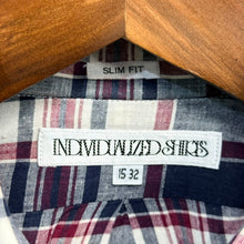 이미지를 갤러리 뷰어에 로드 , INDIVIDUALIZED SHIRTS インディビジュアライズドシャツ SLIM FIT ボタンダウンチェックシャツ 15 ミックス 15478
