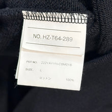 이미지를 갤러리 뷰어에 로드 , Yohji Yamamoto POUR HOMME×NEIGHBORHOOD ヨウジヤマモトプールオム ネイバーフッド YN. HOODED LS BLACK ロゴプリントプルオーバーパーカー HZ-T64-289 L ブラック 15276
