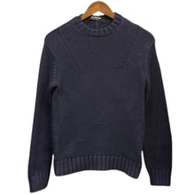 이미지를 갤러리 뷰어에 로드 , JUNYA WATANABE ジュンヤワタナベ 90's コットンクルーネックニット AD1998 JN-100010 ネイビー 15001
