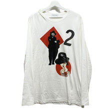 Load image into Gallery viewer, Yohji Yamamoto POUR HOMME ヨウジヤマモトプールオム 24SS コットン天竺プリントロングスリーブTシャツ HS-T45-992
