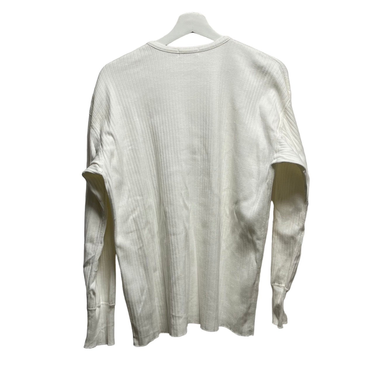 Lade das Bild in den Galerie-Viewer, AUBETT オーベット L'ECHOPPE別注 ヘンリーネックカットソー ロングスリーブTシャツ レショップ