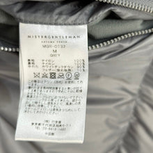 Load image into Gallery viewer, MISTERGENTLEMAN ミスタージェントルマン 19AW SHORT DOWN JACKET MGR-OT32 M グレー 14743
