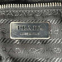 将图片加载到图库查看器，PRADA プラダ 2WAYショルダーナイロンハンドバッグ ロゴプレートトートバッグ
