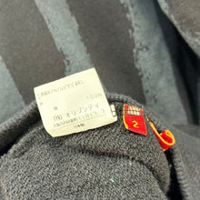 Lade das Bild in den Galerie-Viewer, Vivienne Westwood RED LABEL ヴィヴィアンウエストウッドレッドレーベル ストライププリントオーブ刺繍ジップアップパーカー 2 ブラック 15759
